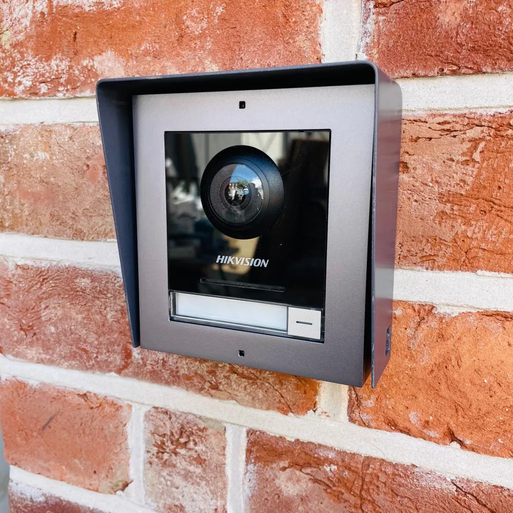 267 Door Entry Hikvision Intercom Entrance Panel